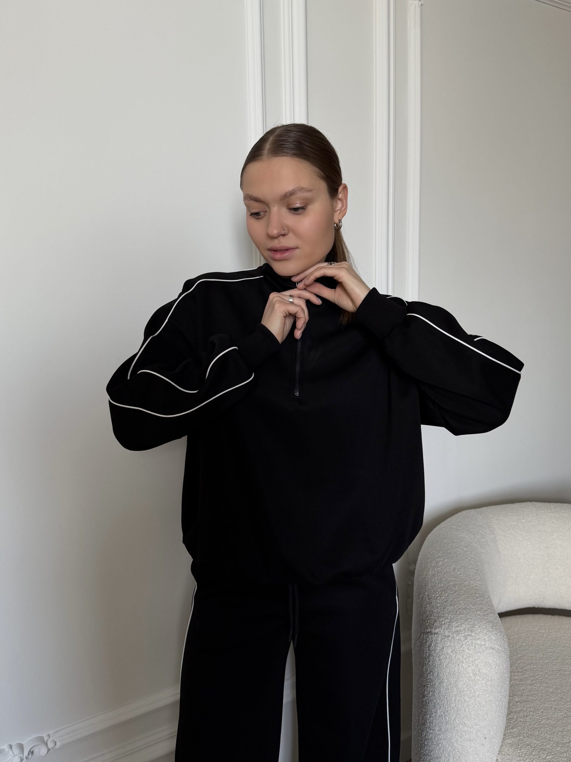 Спортивный костюм черный