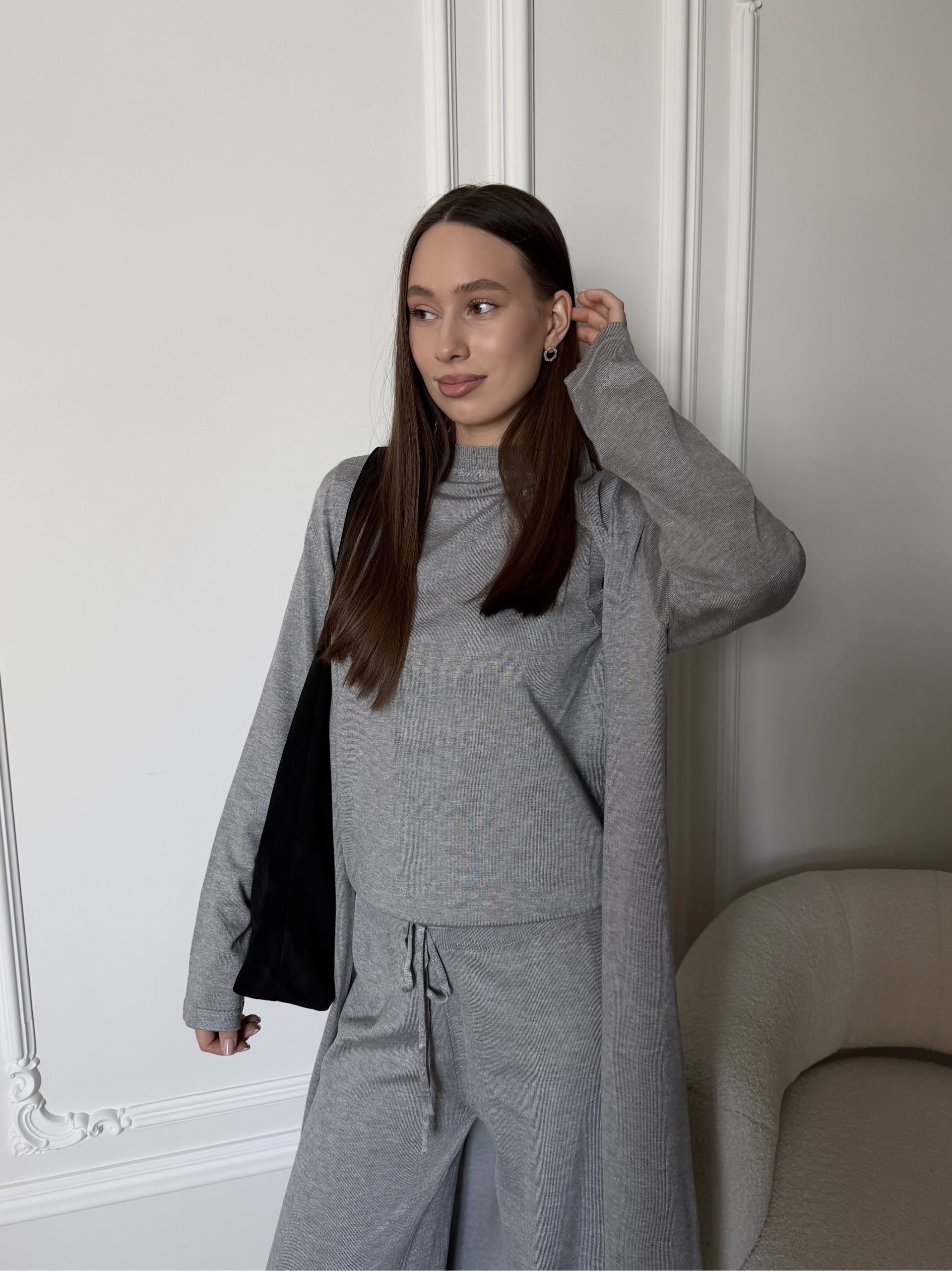 Костюм тройка трикотажный