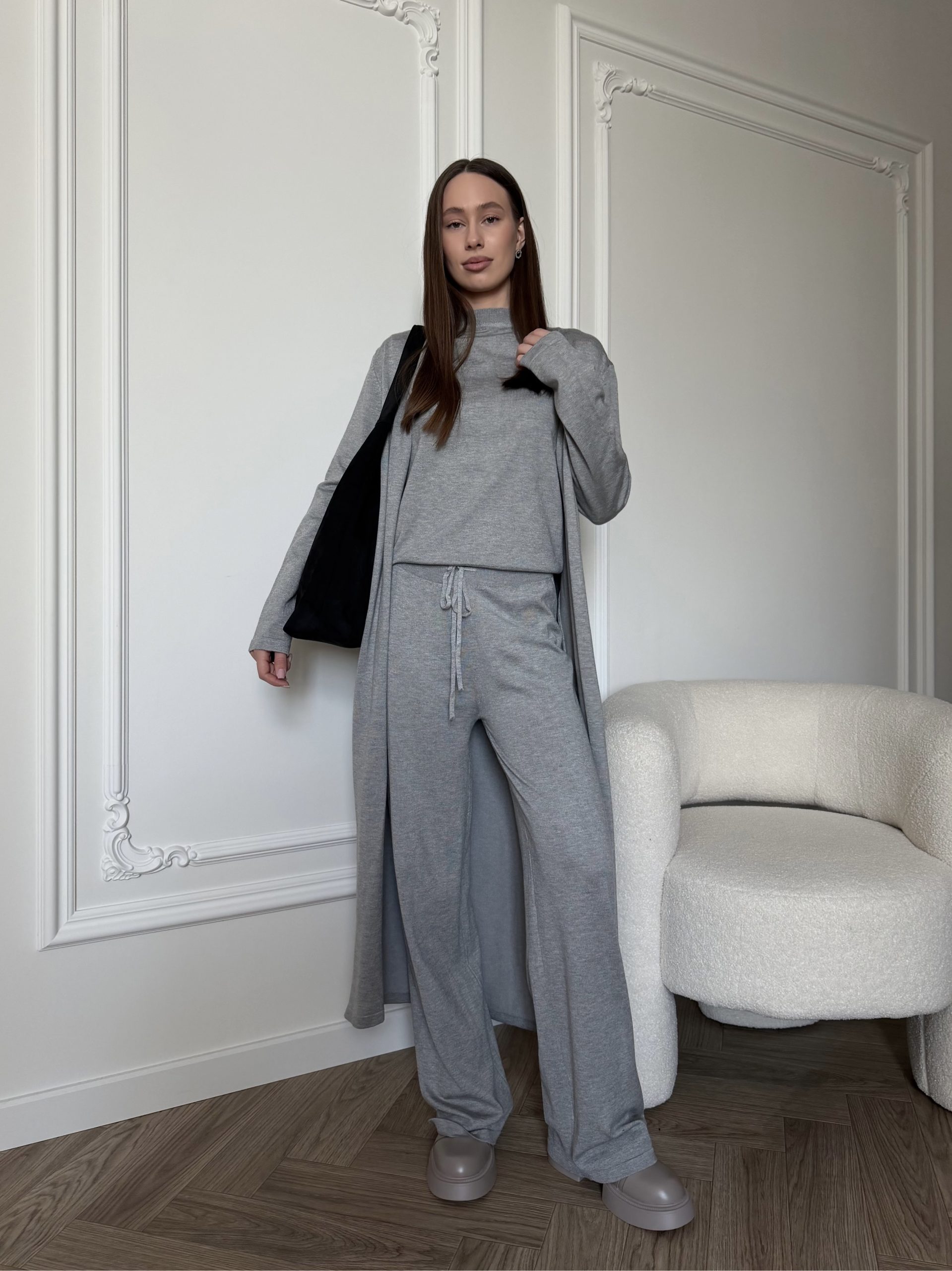 Костюм тройка трикотажный