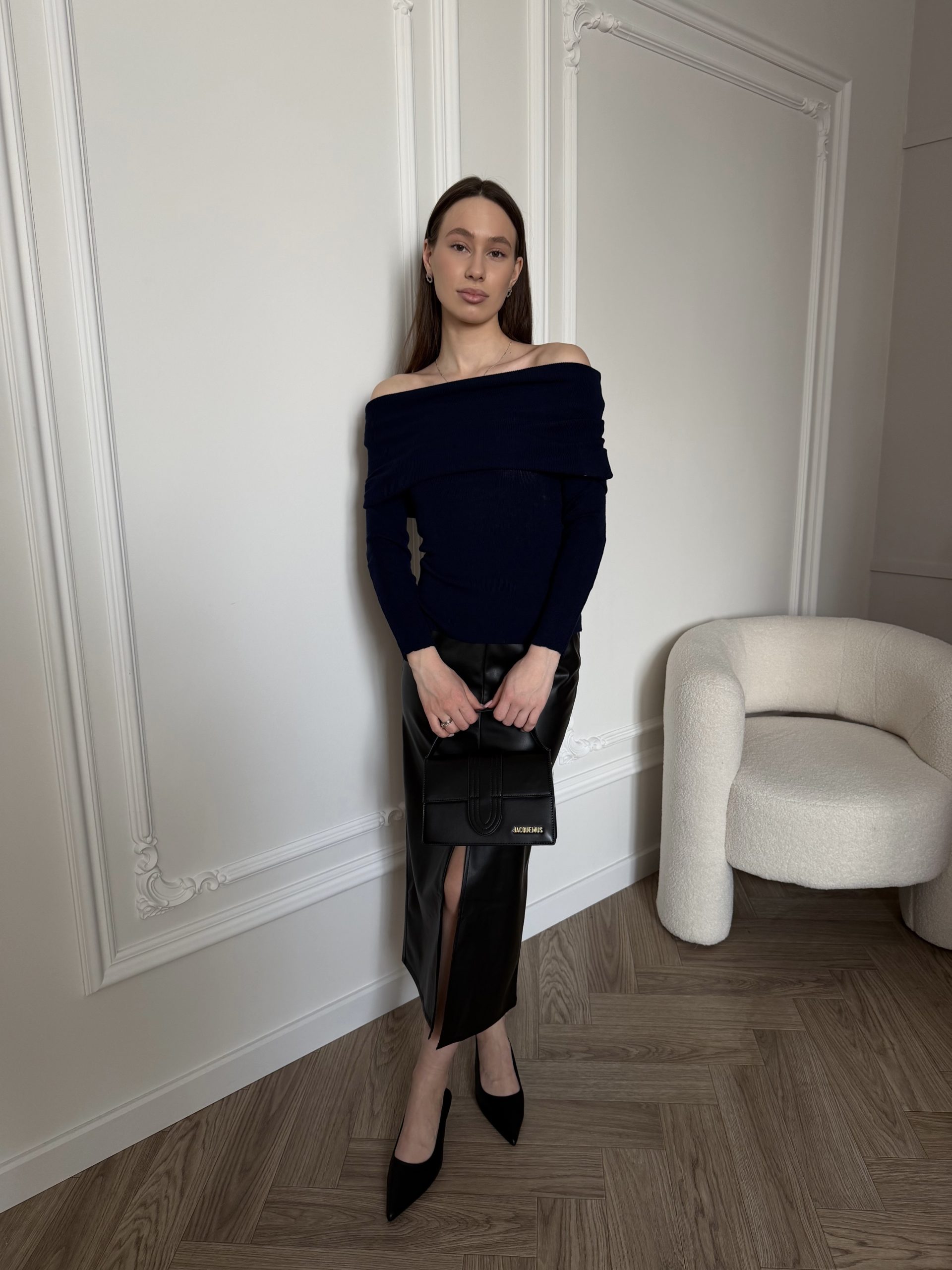 Лонгслив открытые плечи