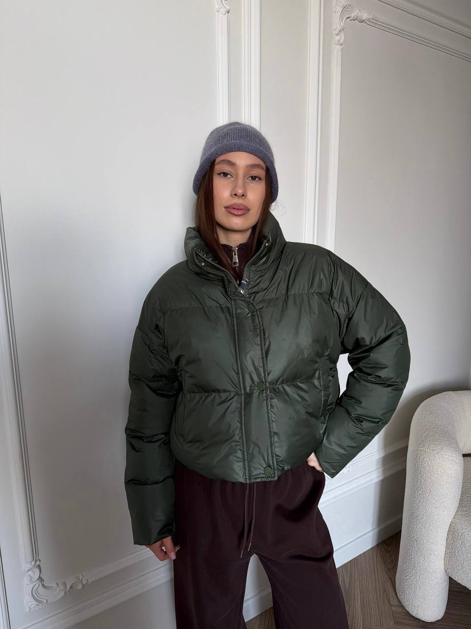 Куртка весна (зеленый)