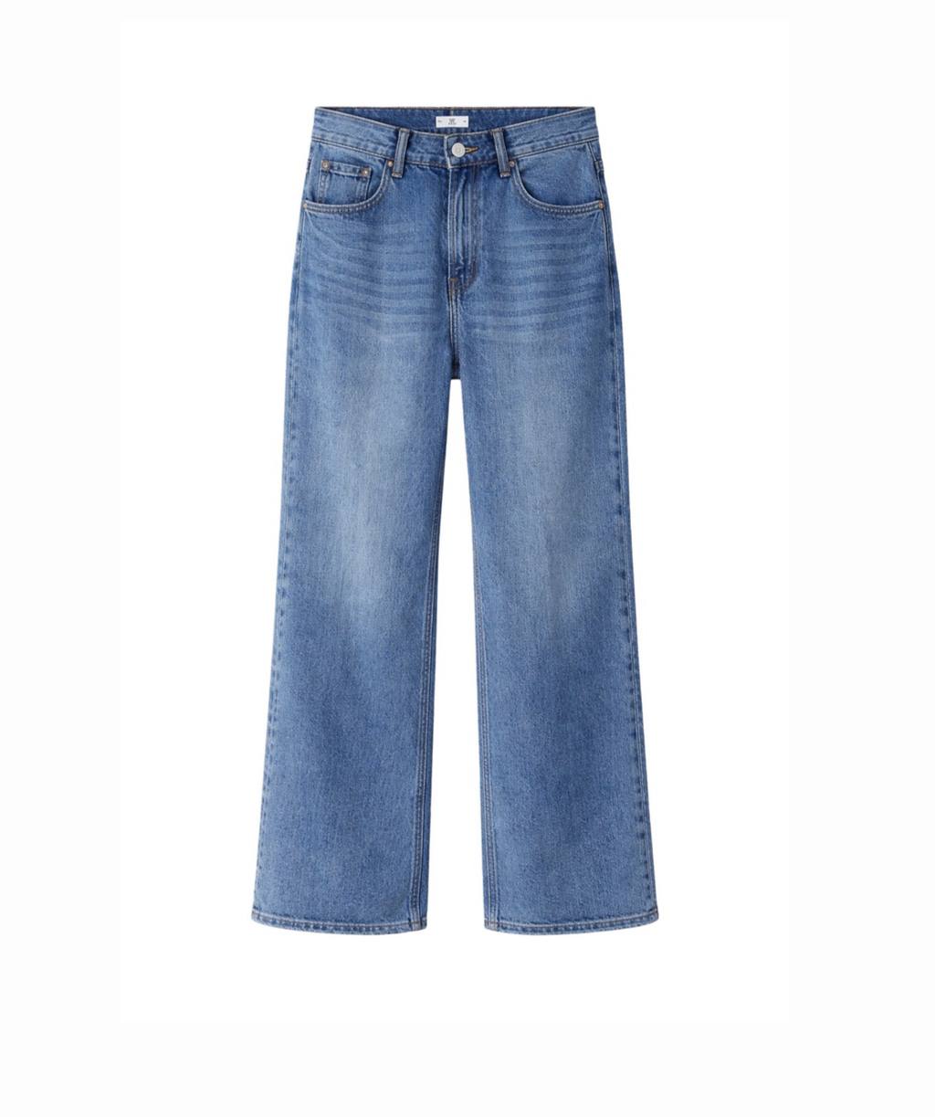 Джинсы прямые трубы