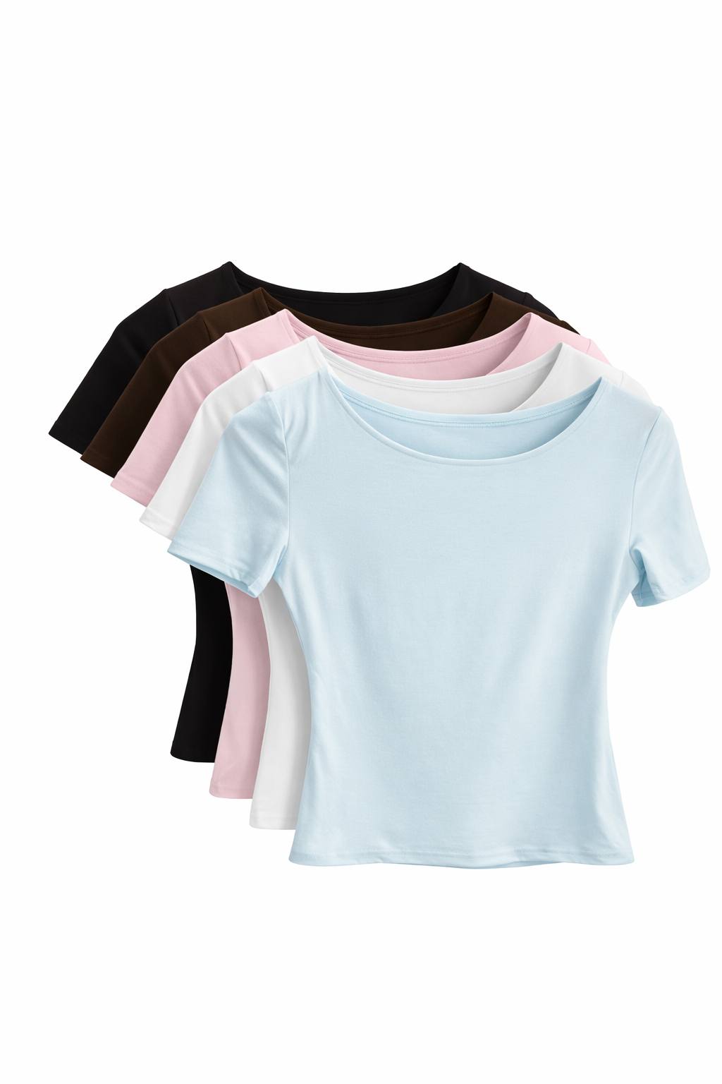 Топ базовый приталенный