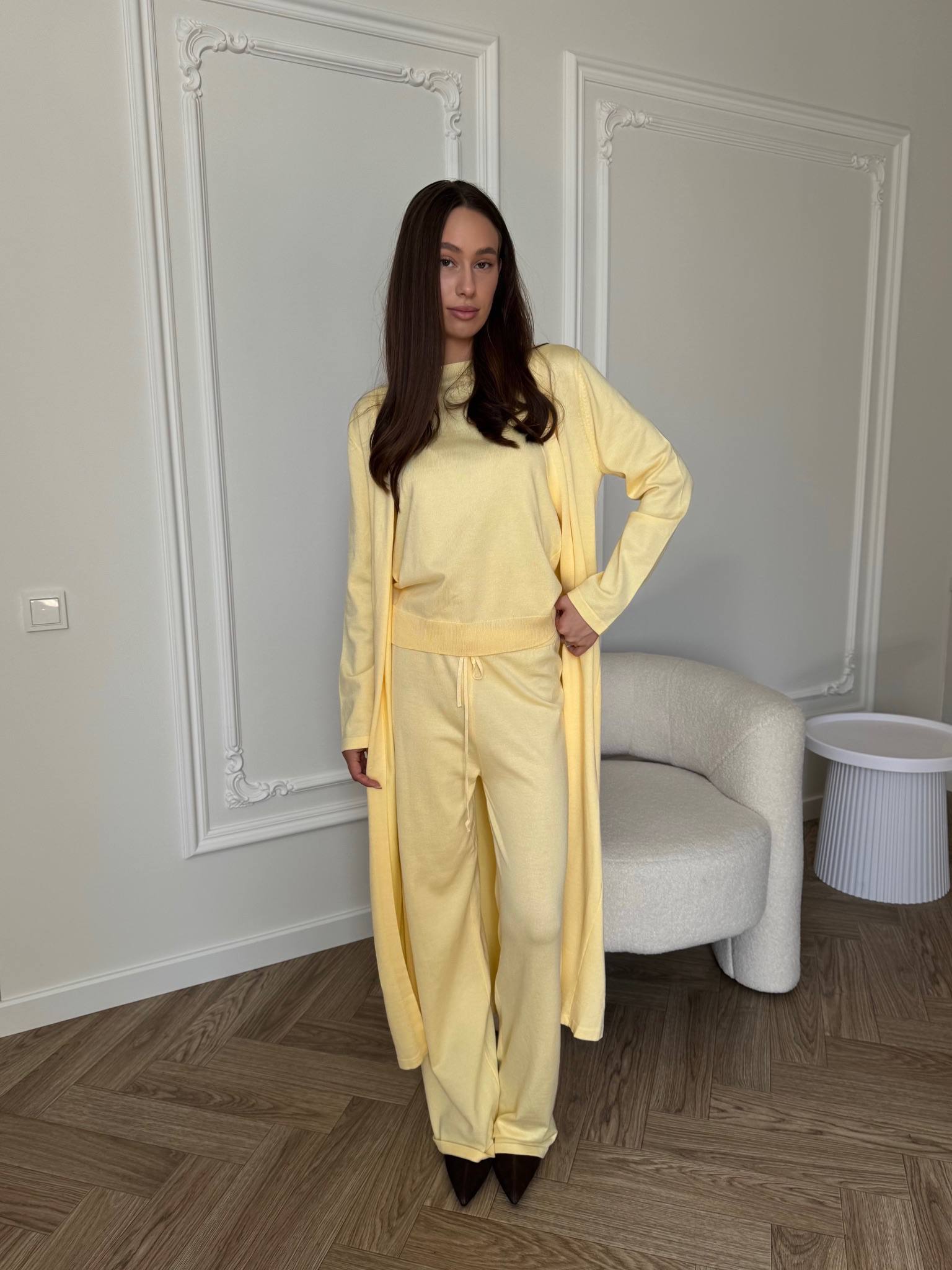 Костюм тройка трикотажный