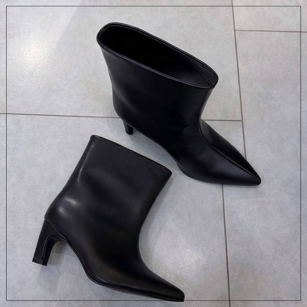 Ботильоны черные