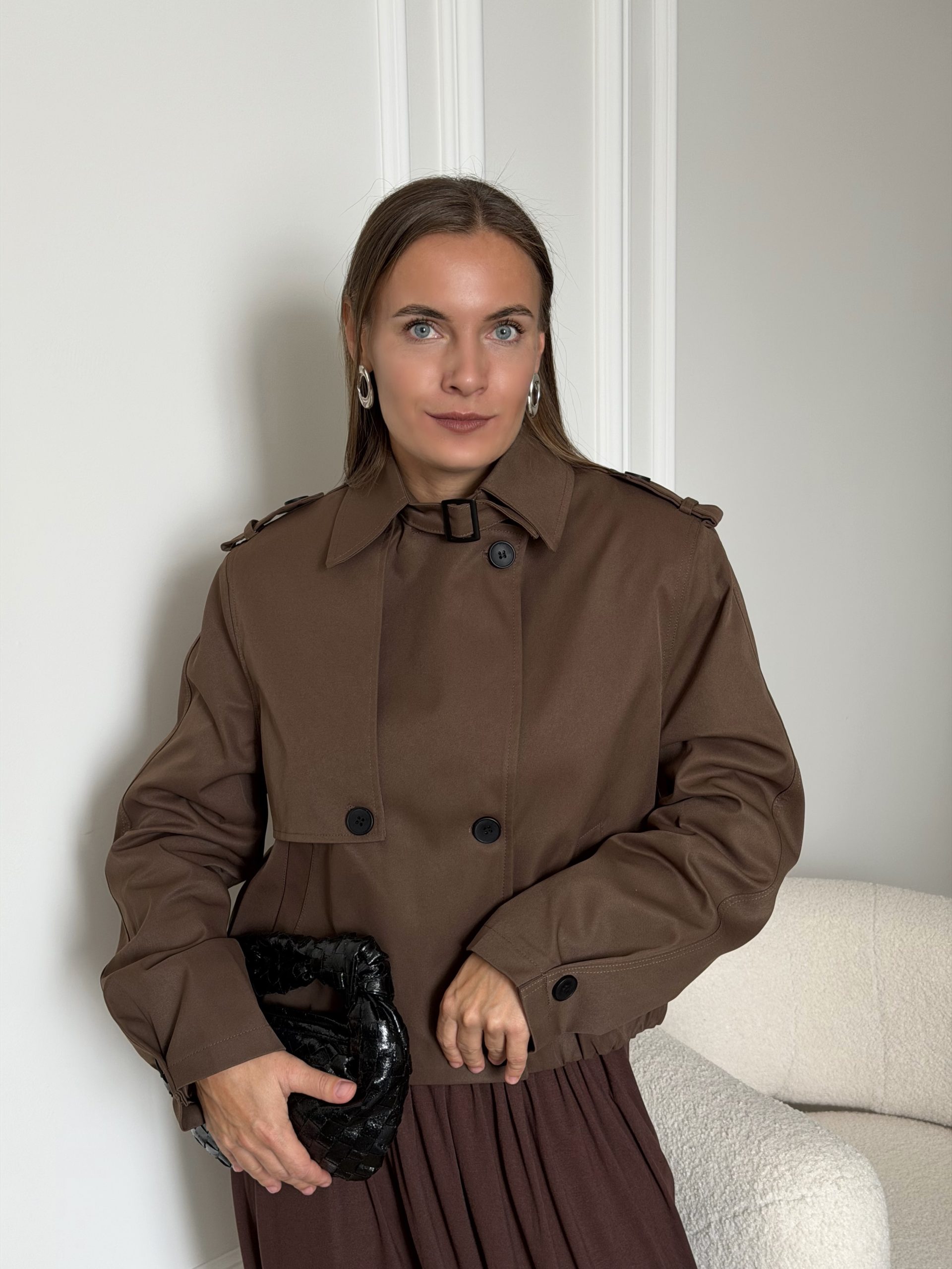 Тренч укороченный