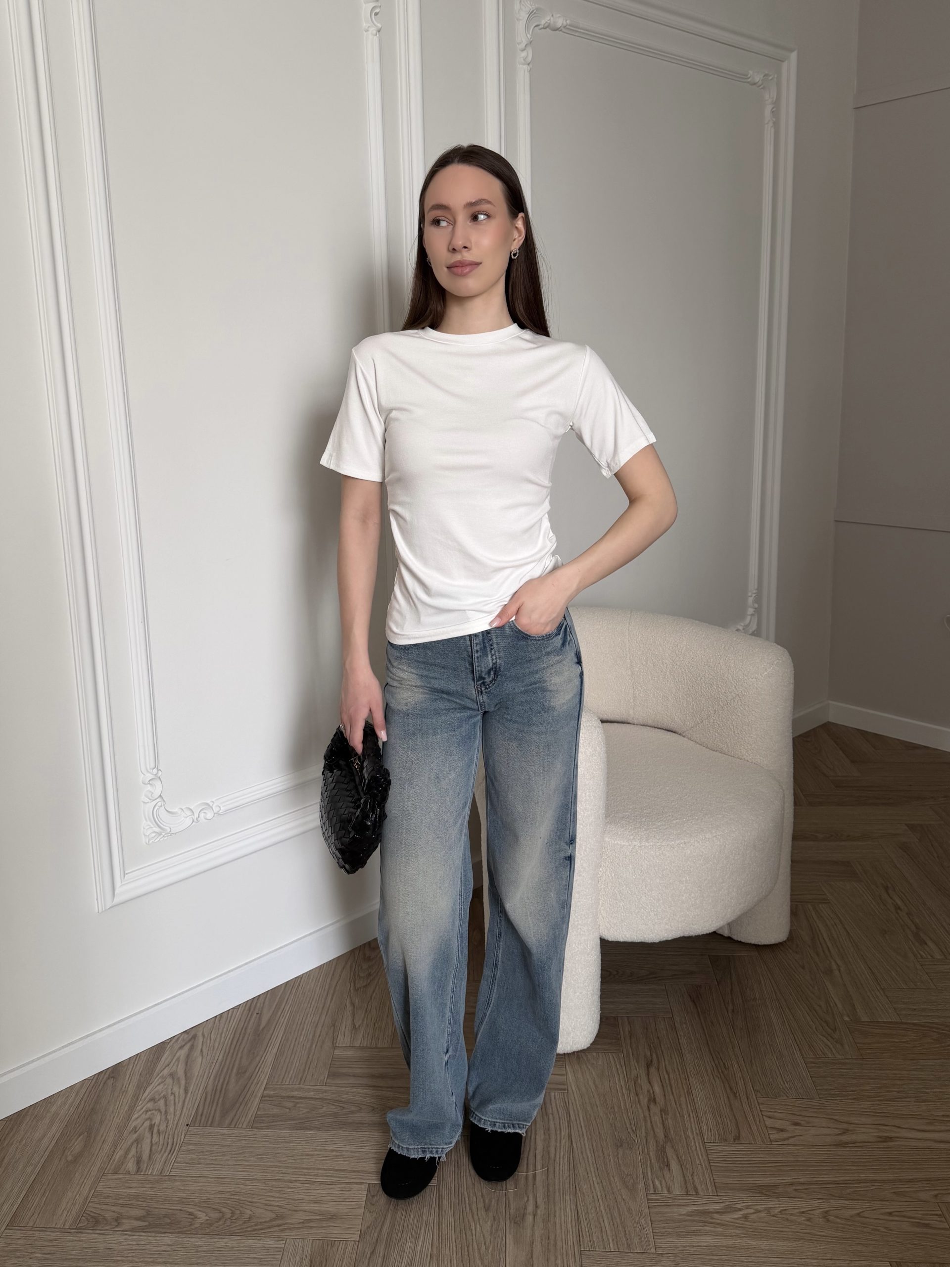 Топ приталенный