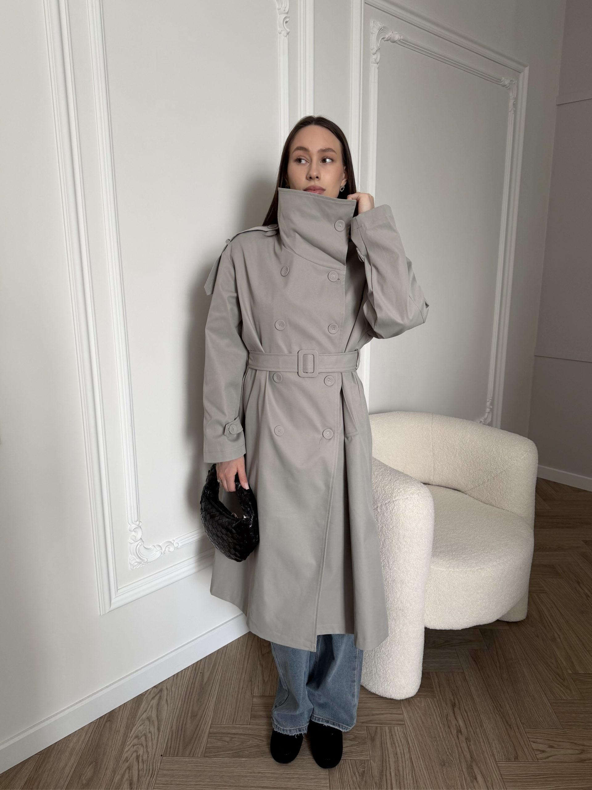 Тренч со стойкой