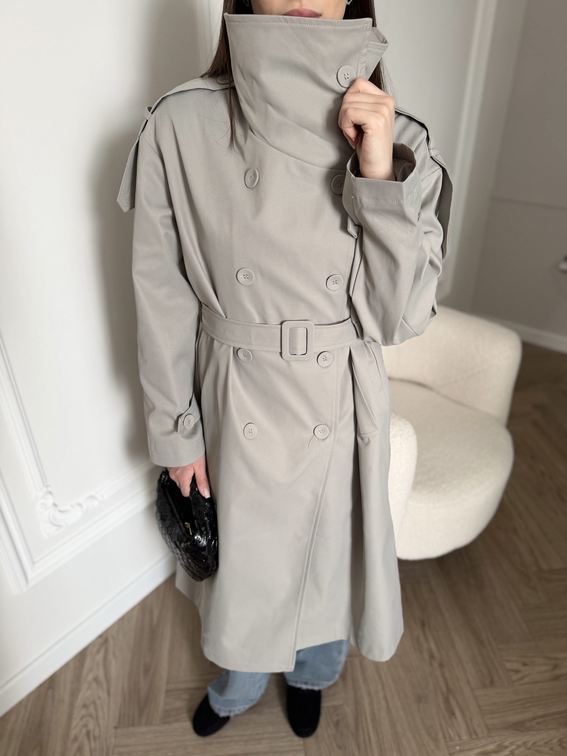 Тренч со стойкой