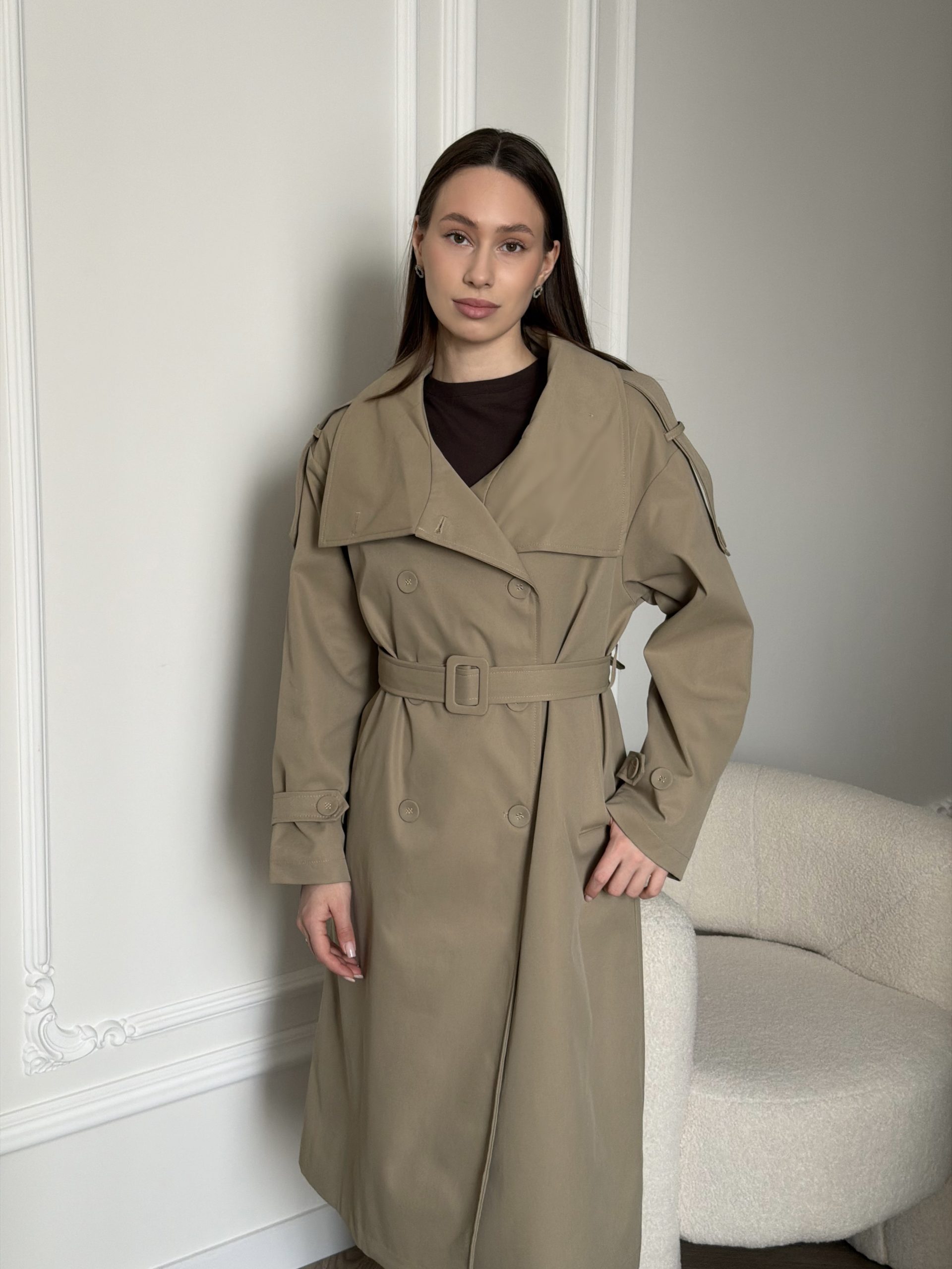 Тренч со стойкой