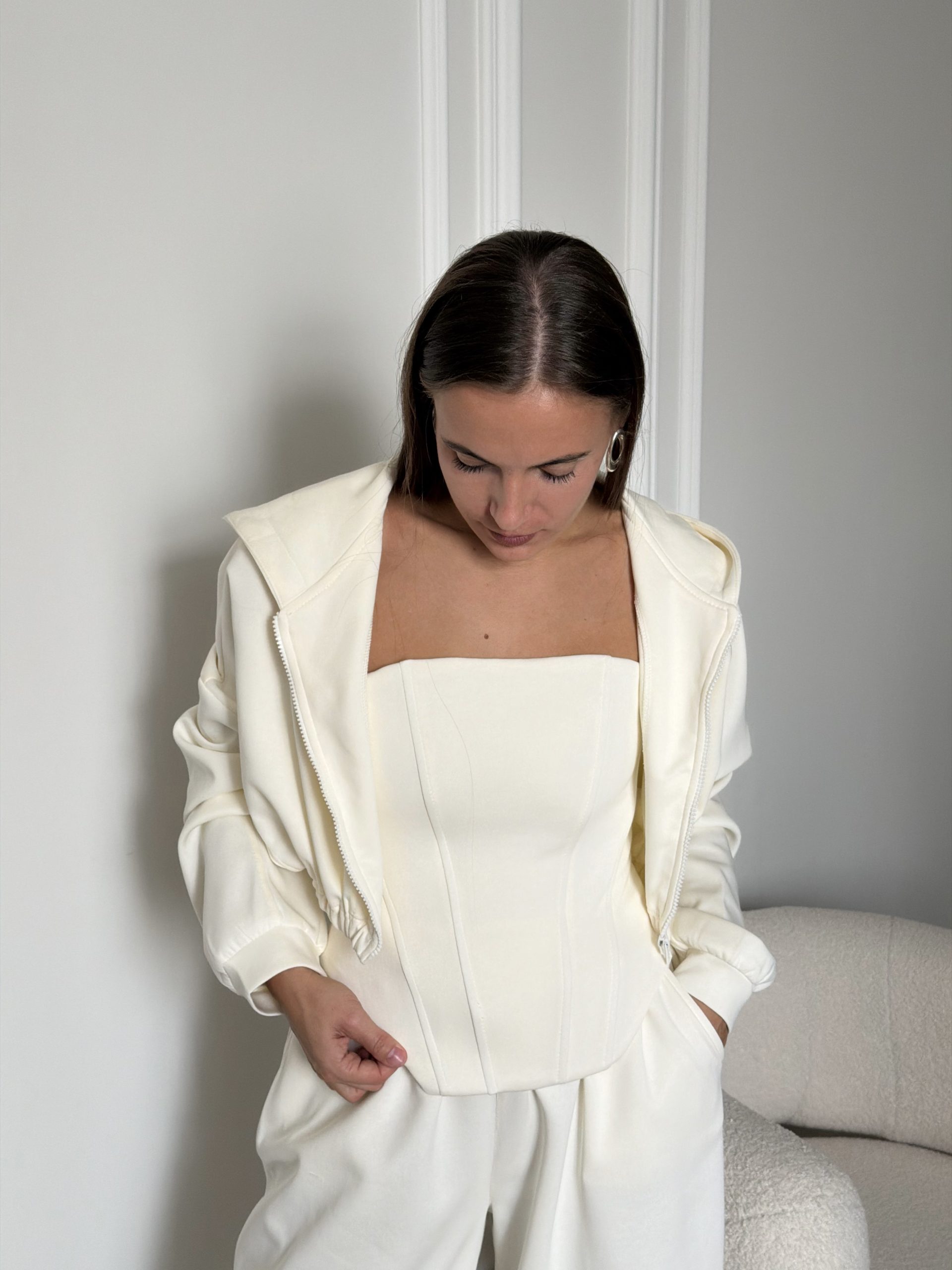 Костюм тройка с корсетом