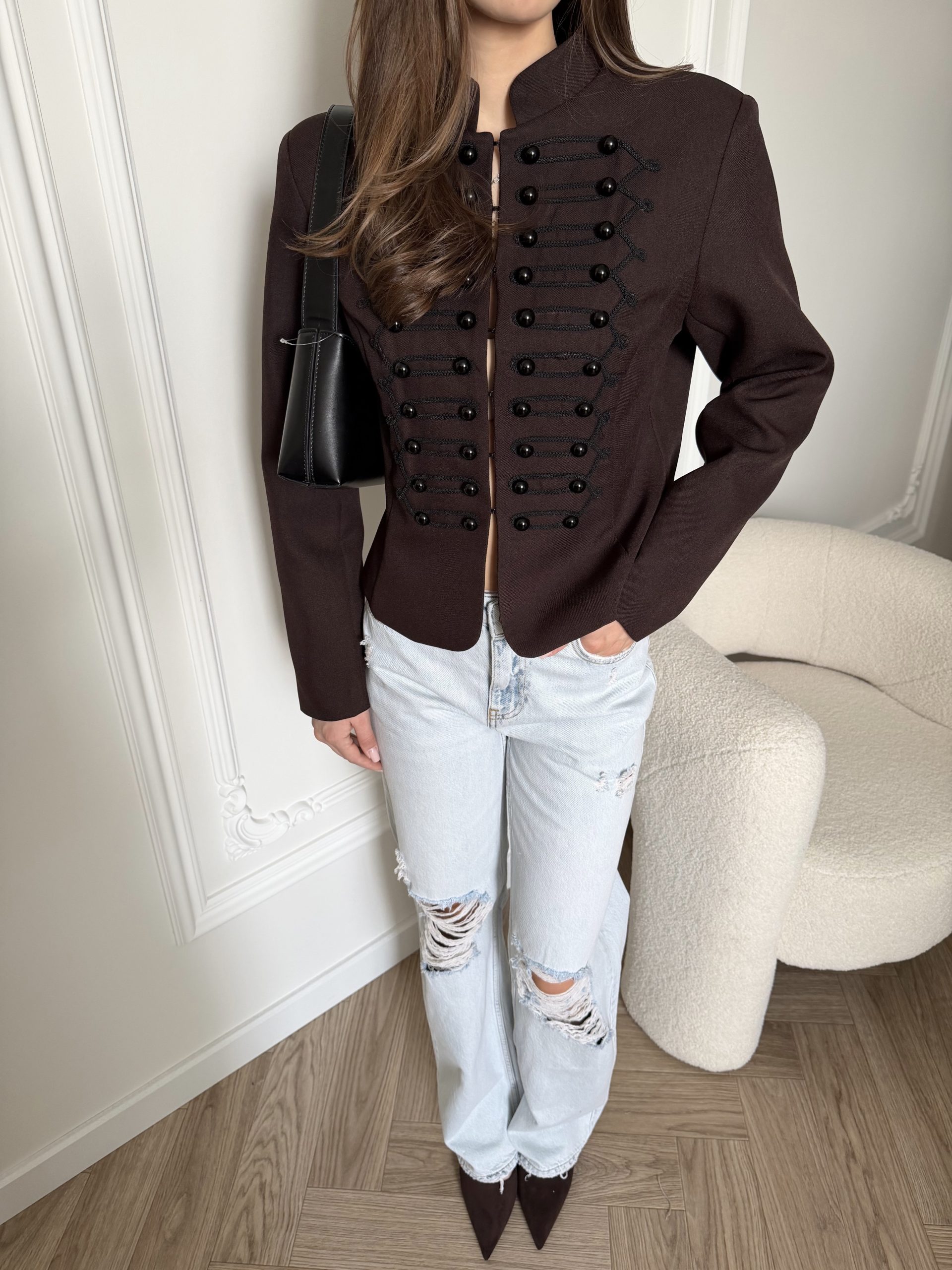 Джинсы рваные