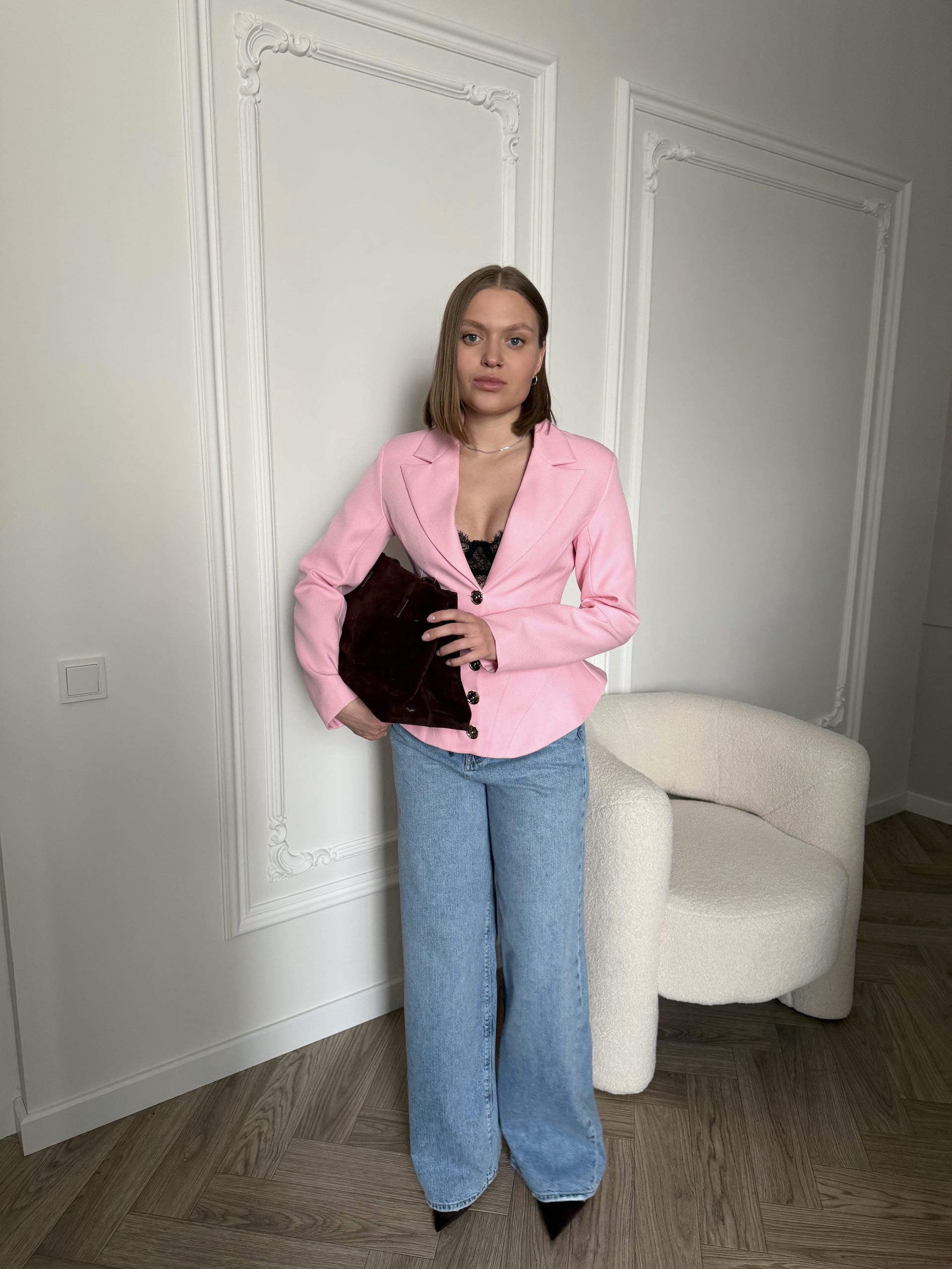 Жакет приталенный