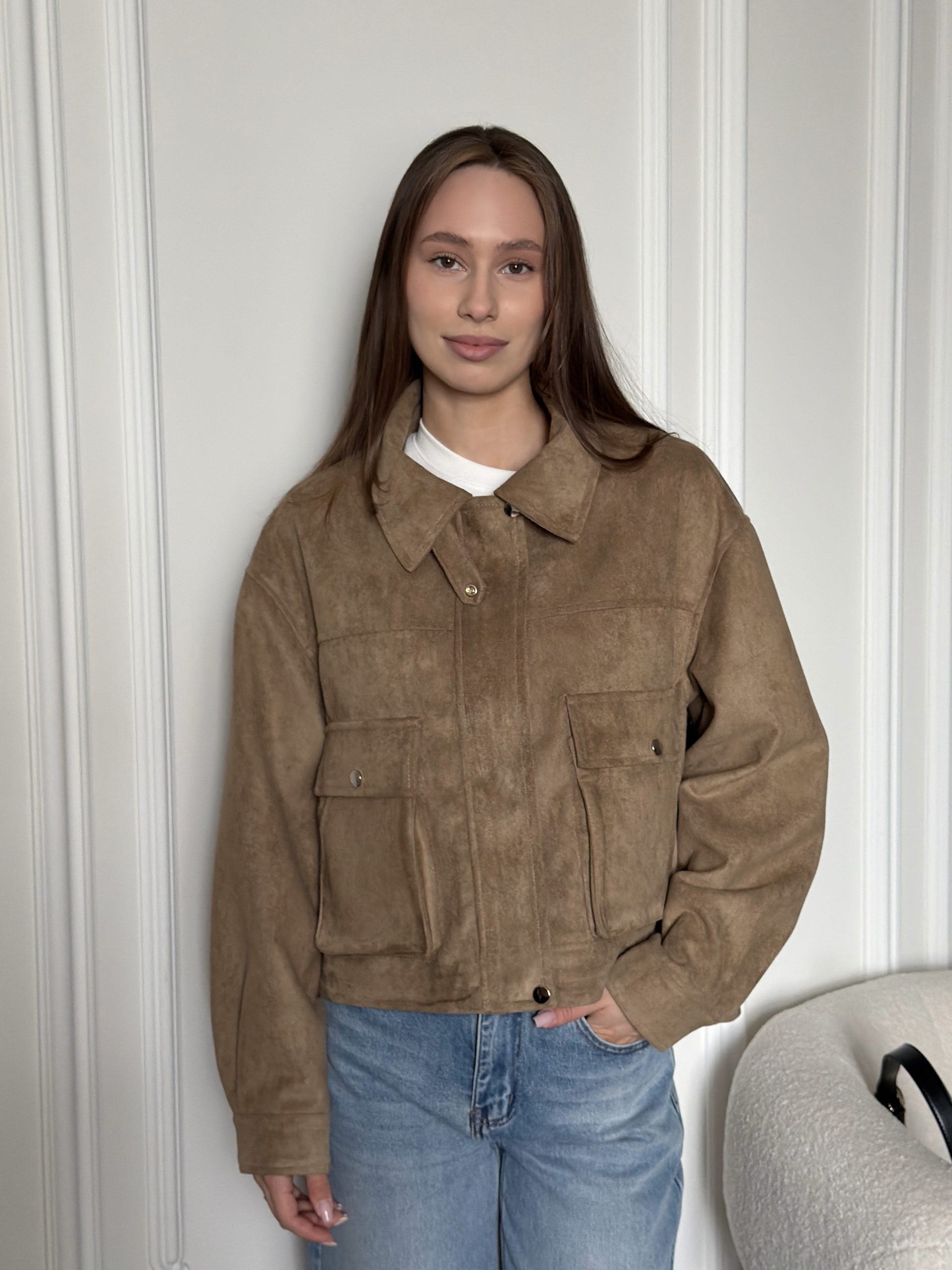 Куртка замшевая