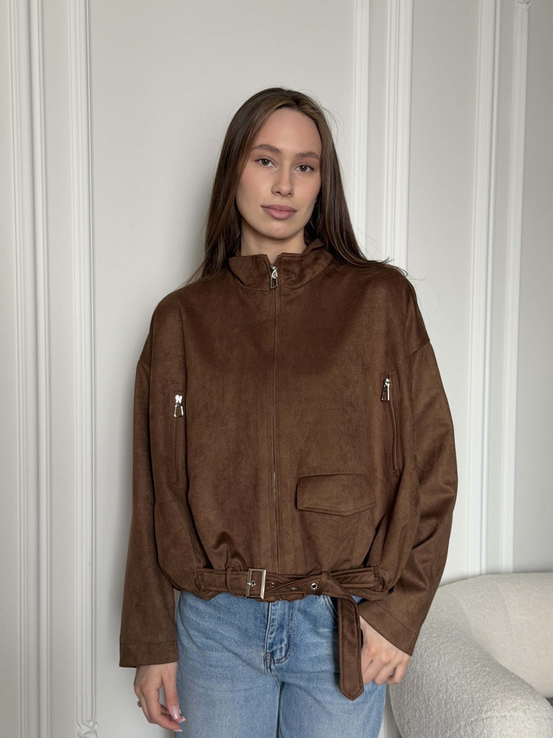 Куртка замшевая