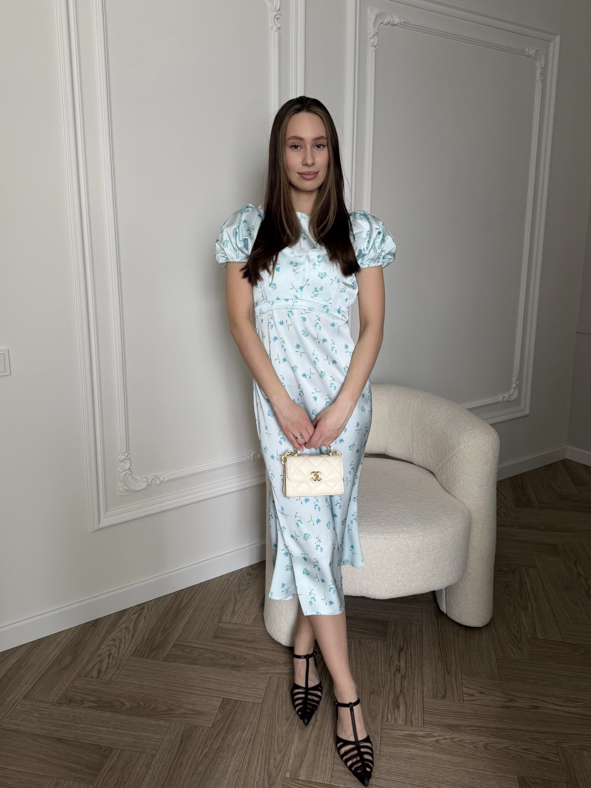 Платье в цветок