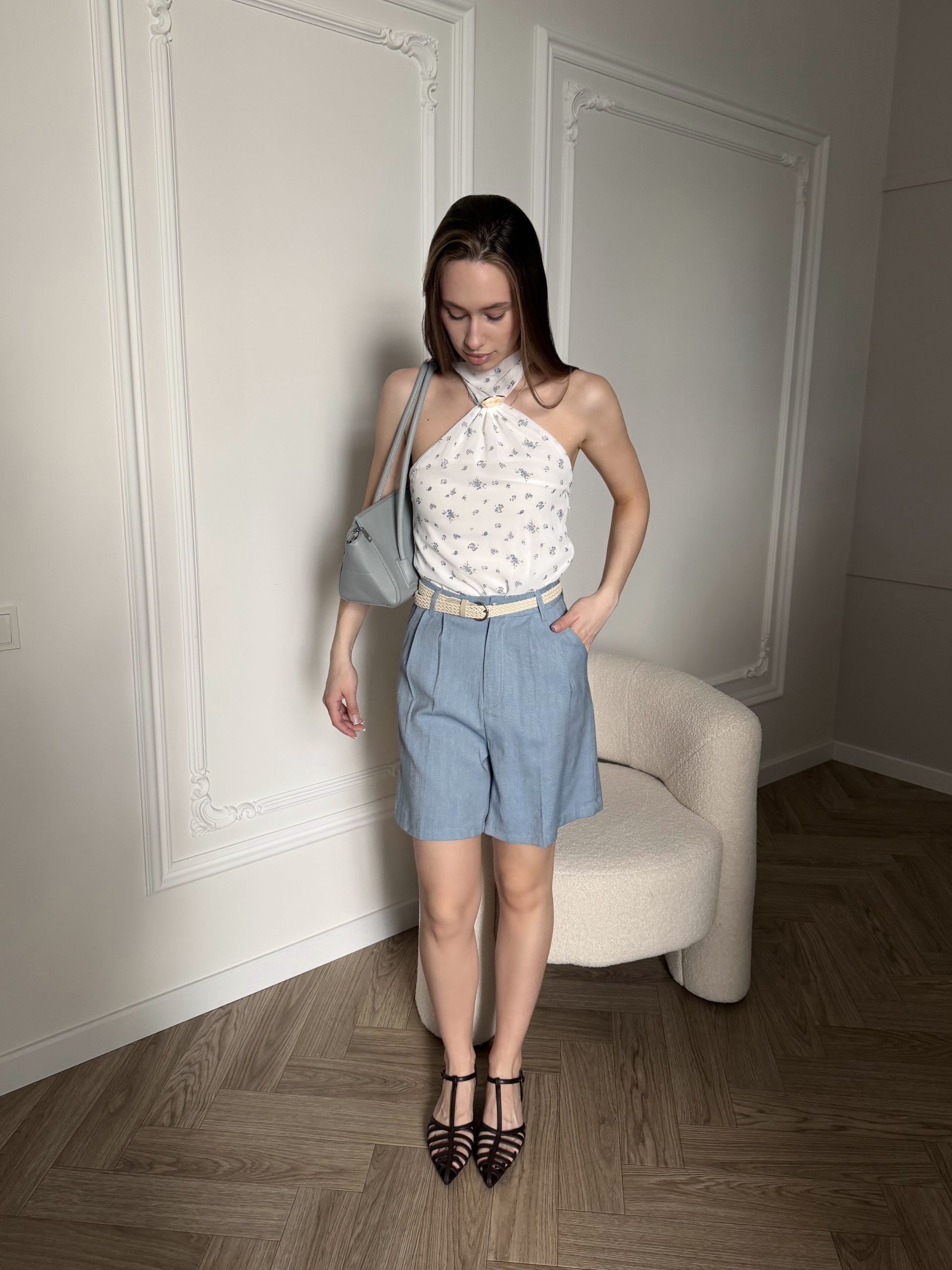 Топ шифоновый