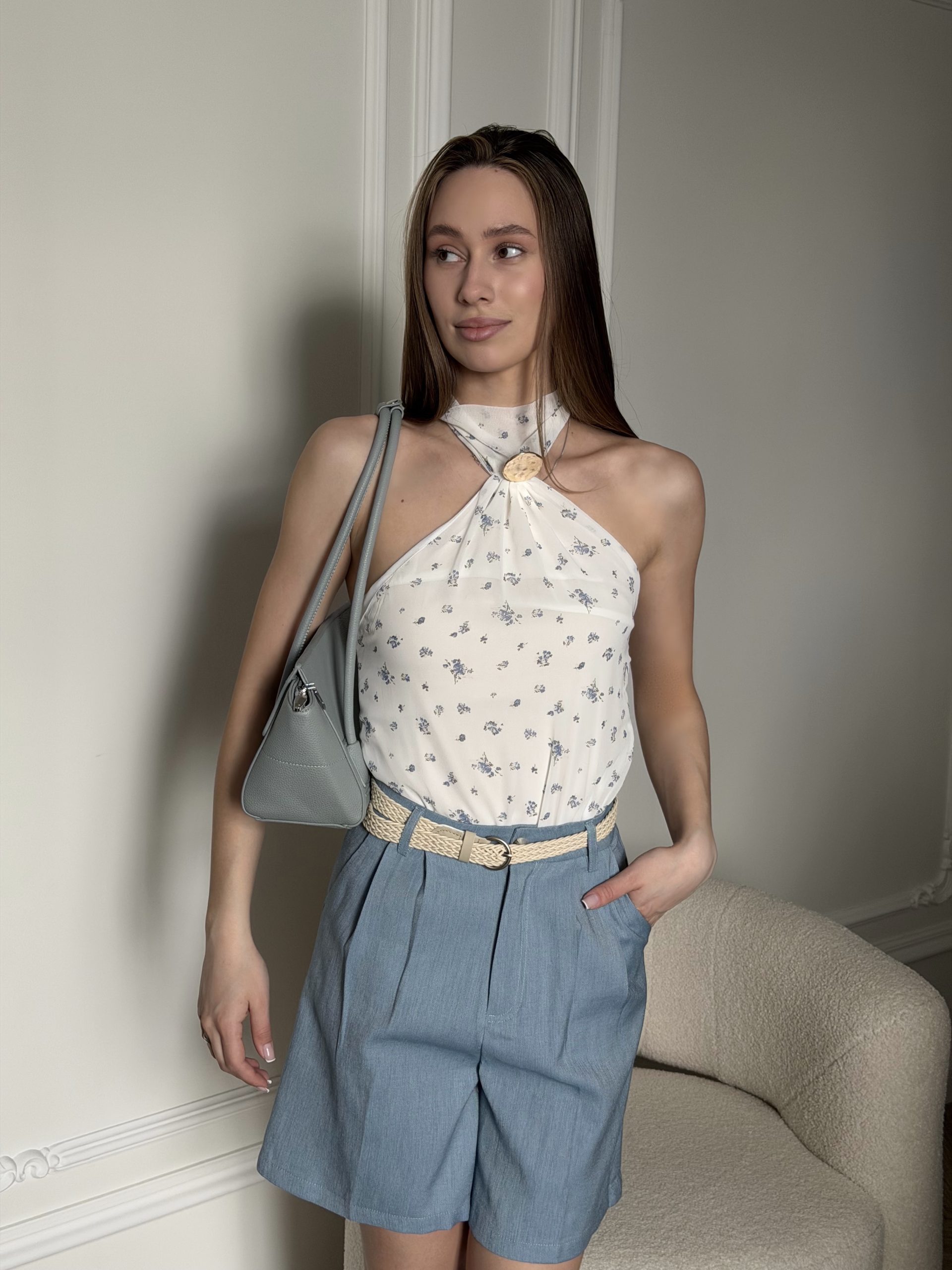 Топ шифоновый