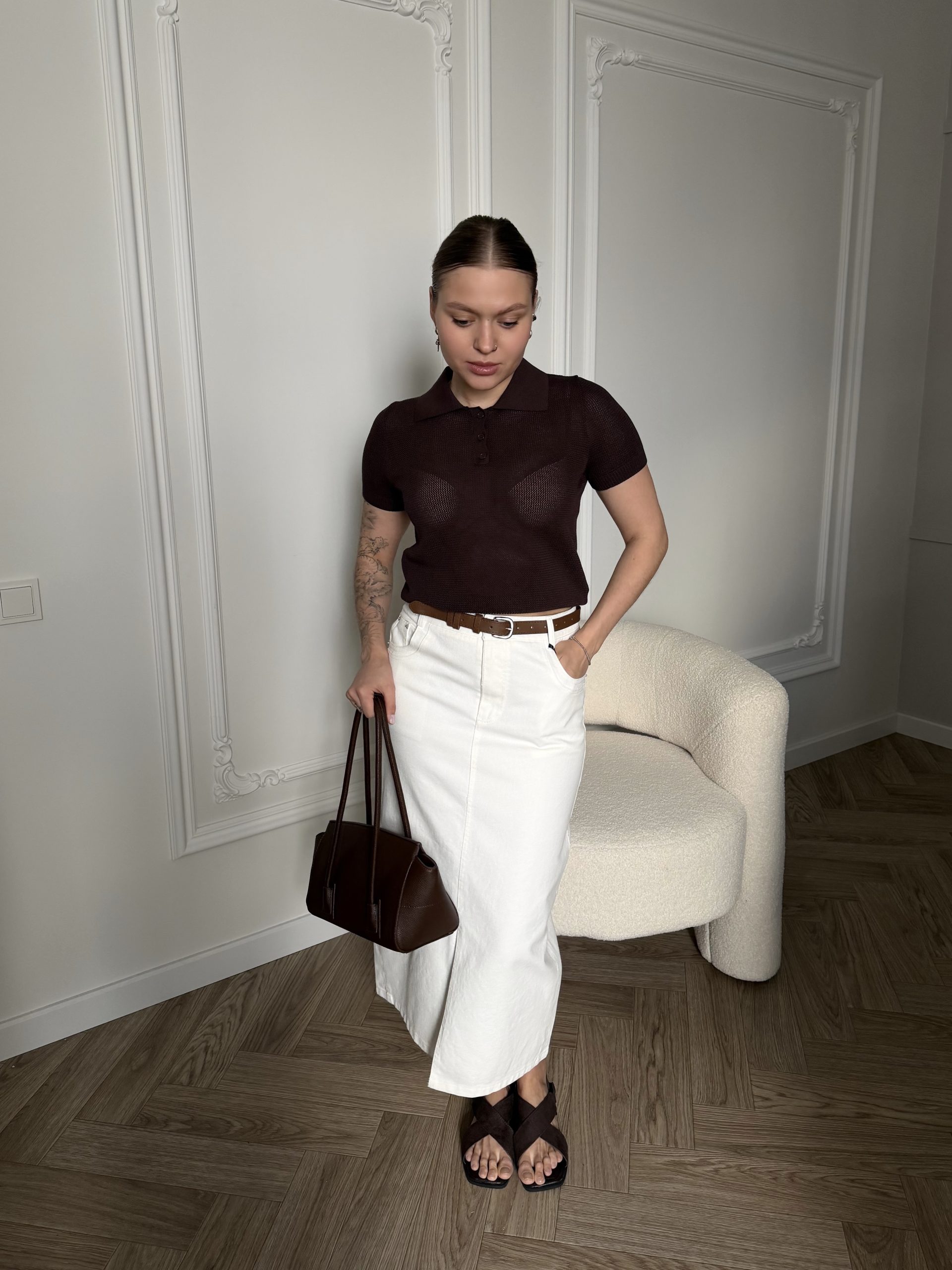 Поло в сетку