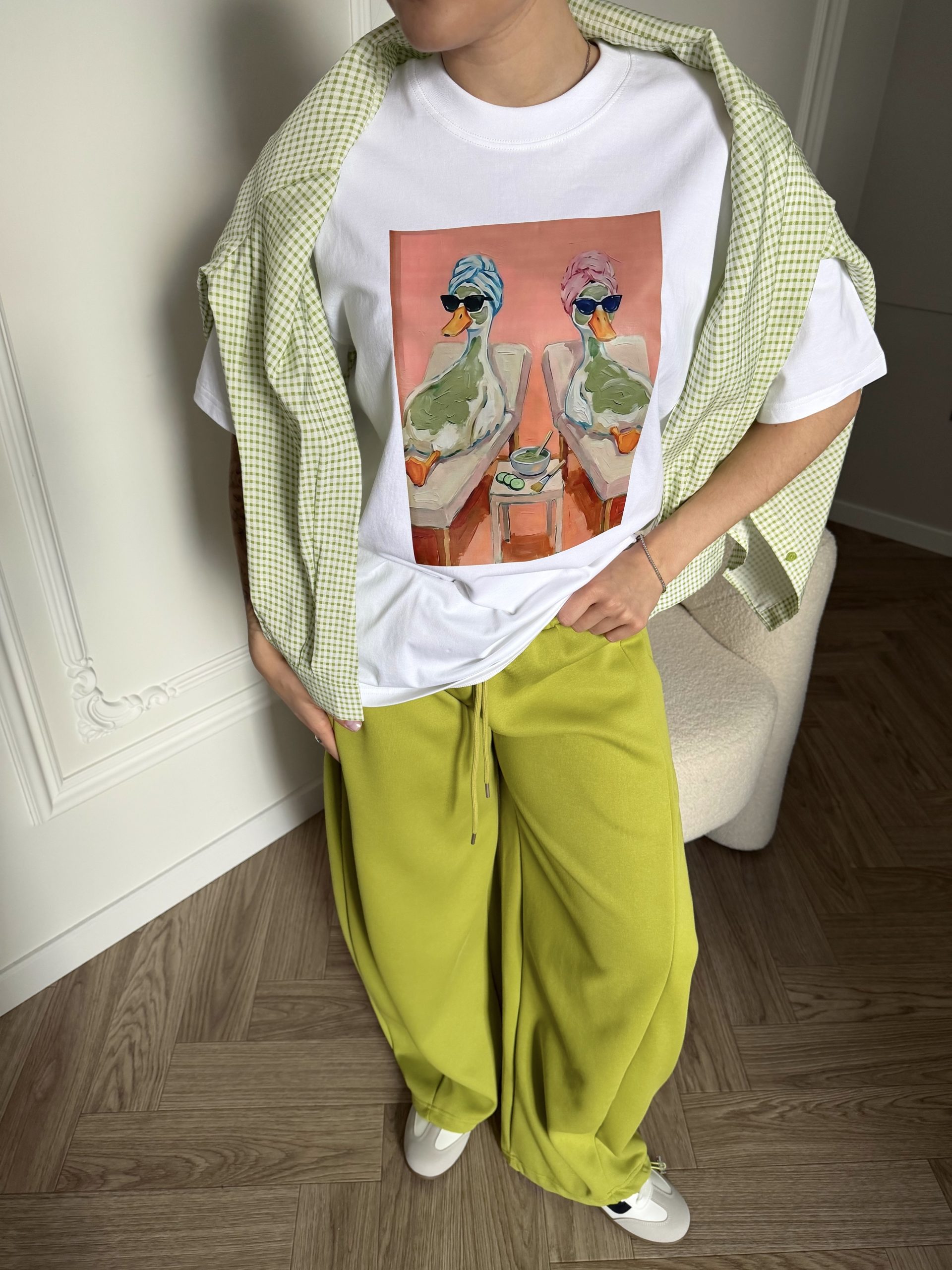 Футболка с принтом