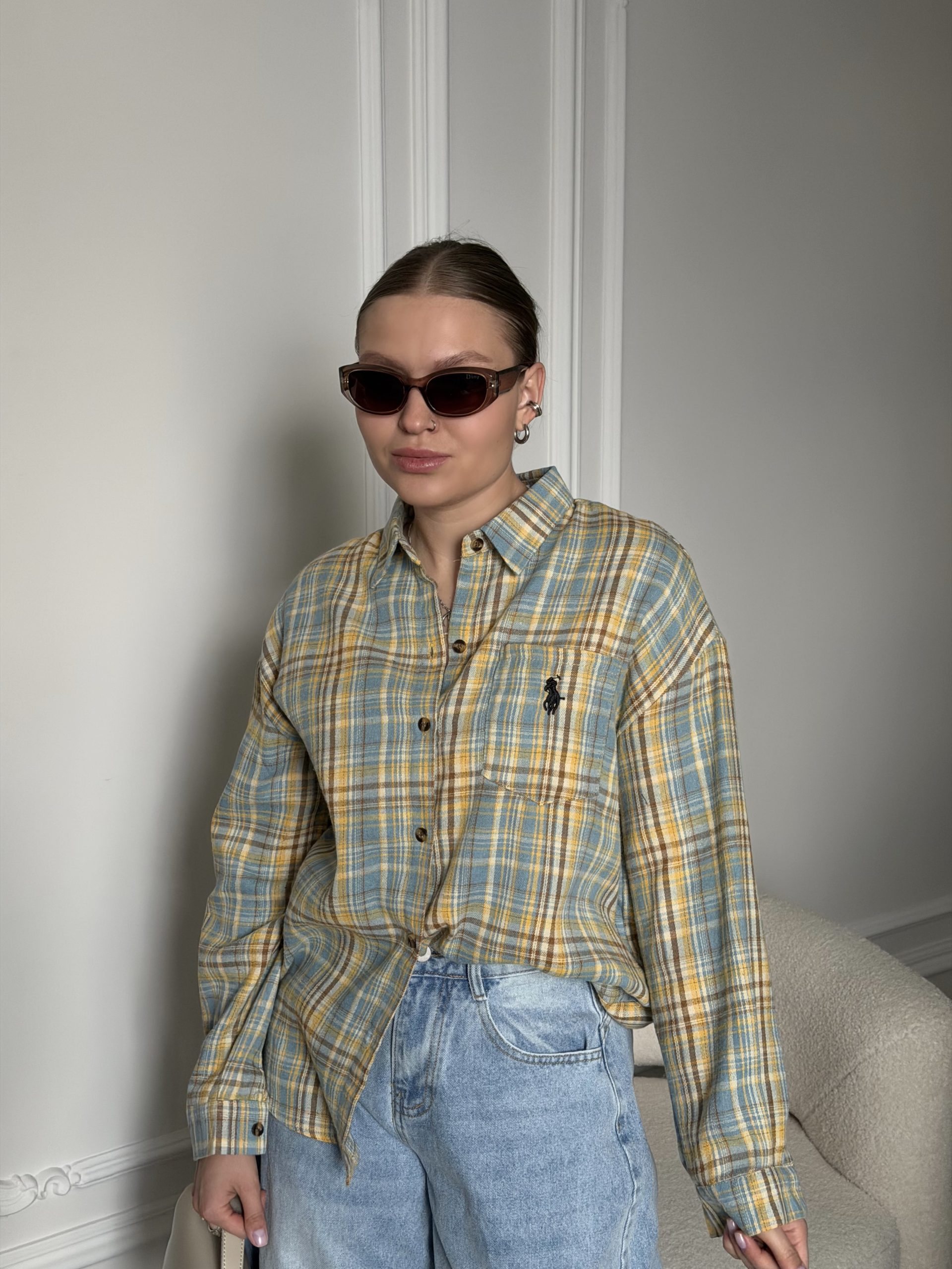 Рубашка в клетку