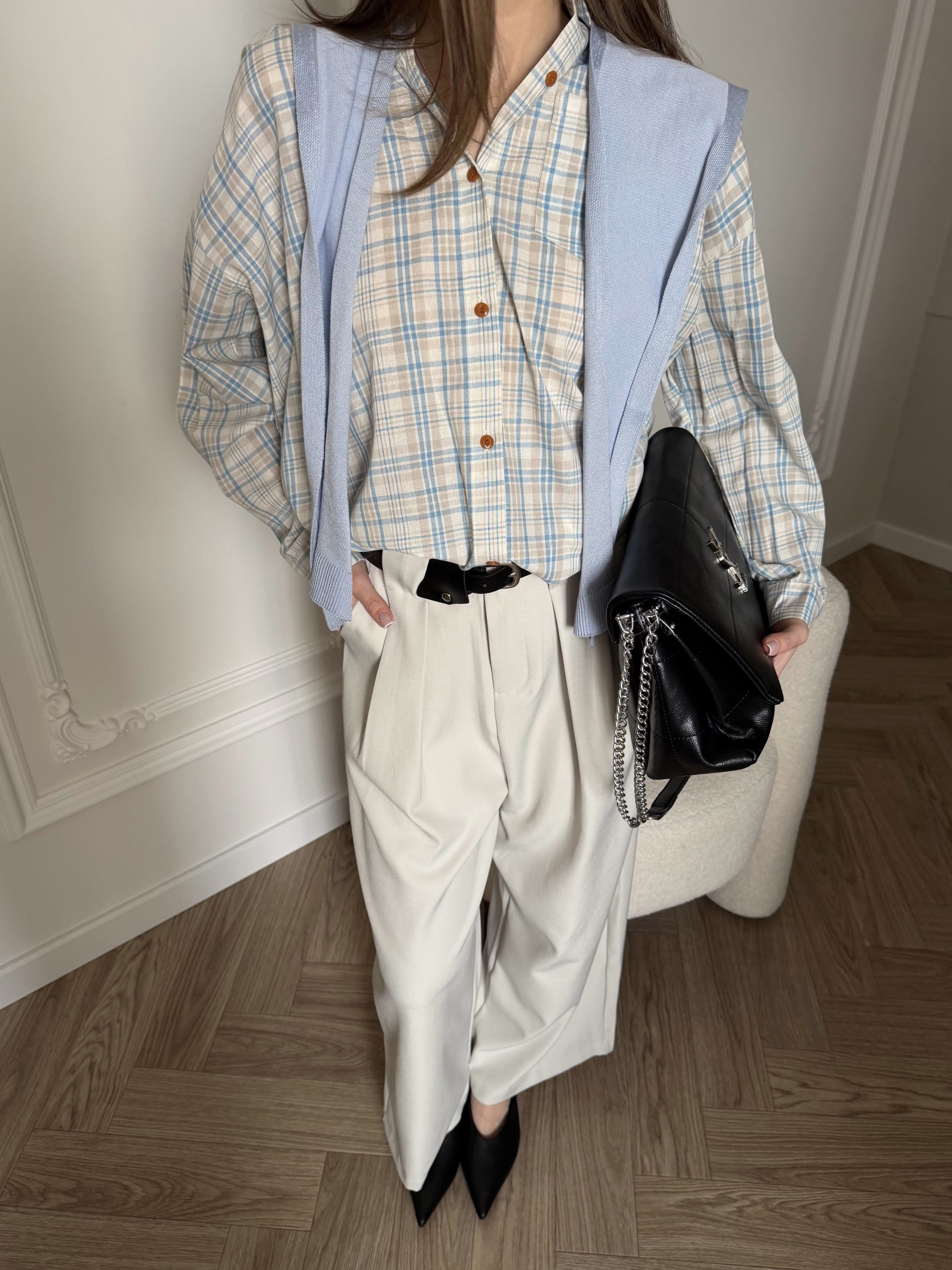 Брюки палаццо