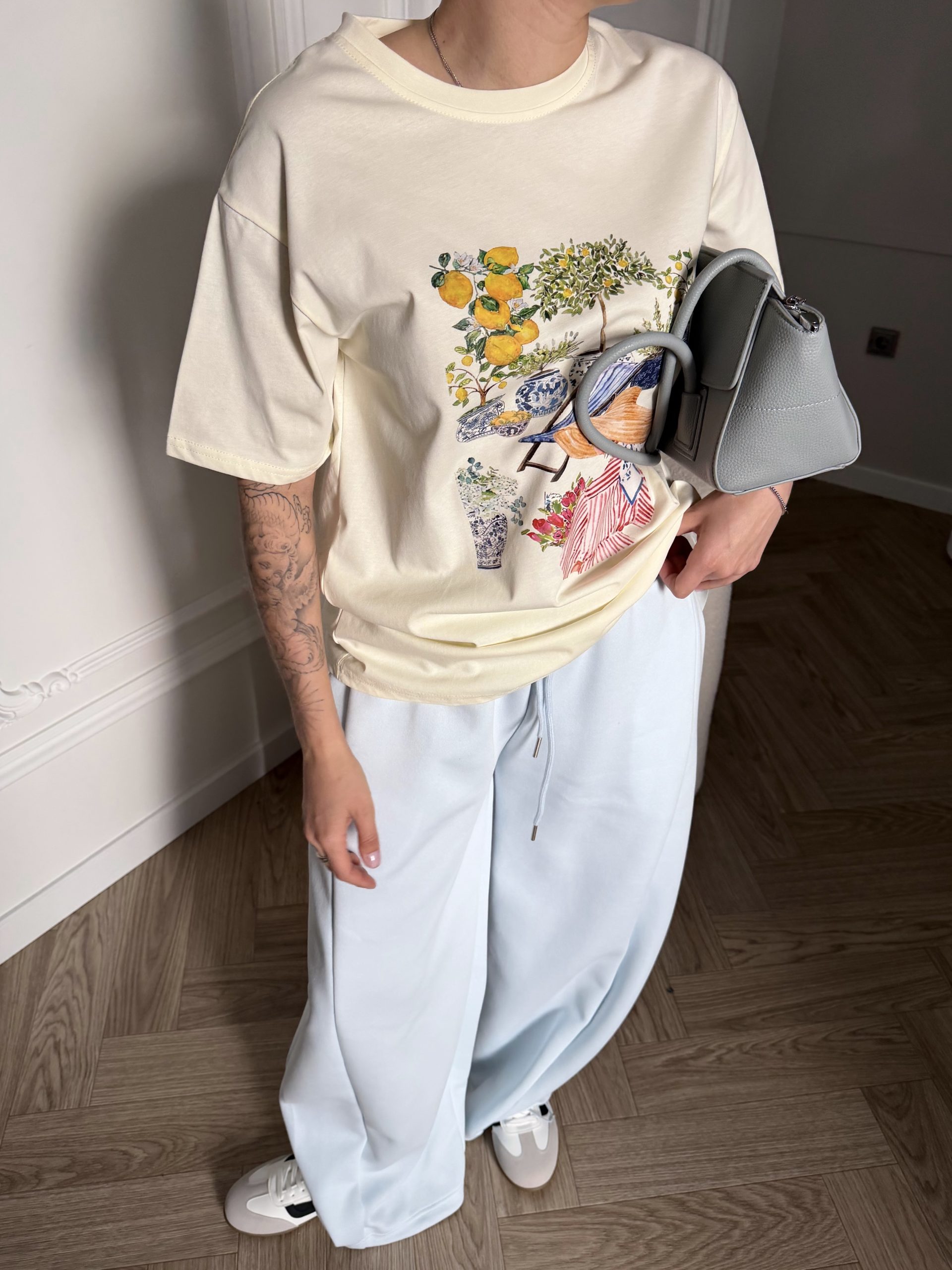 Футболка с принтом