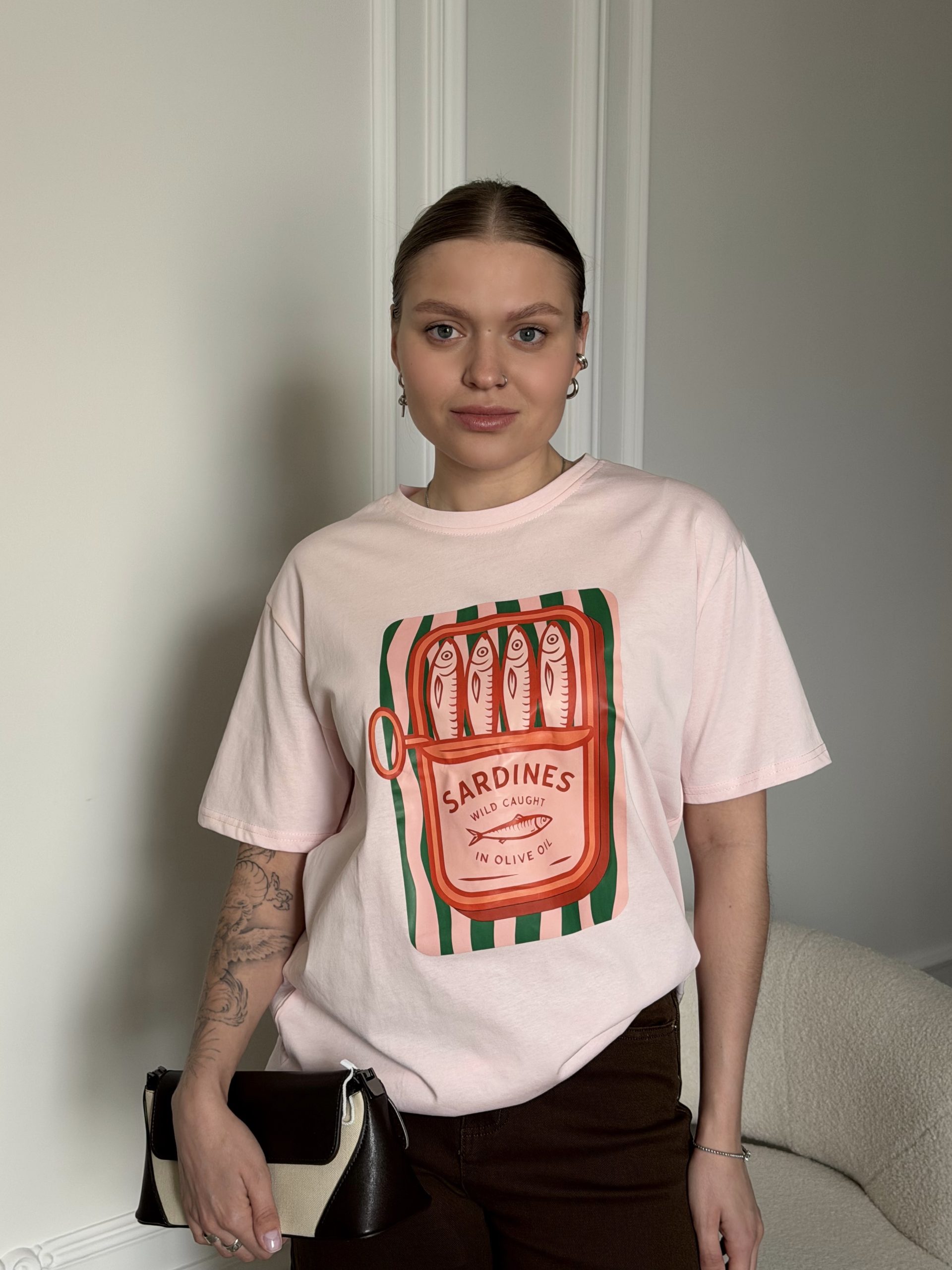 Футболка с принтом