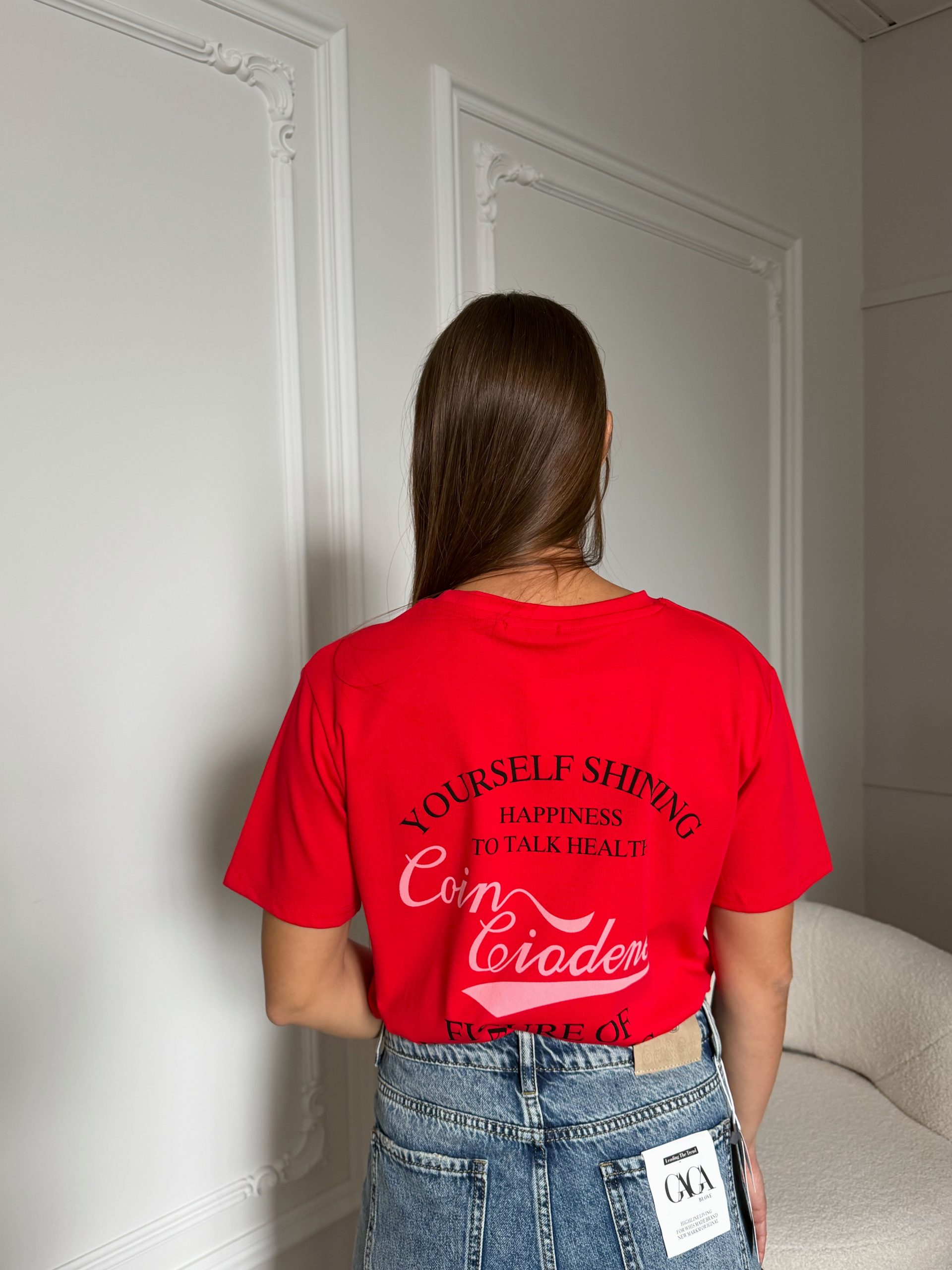 Футболка с надписью