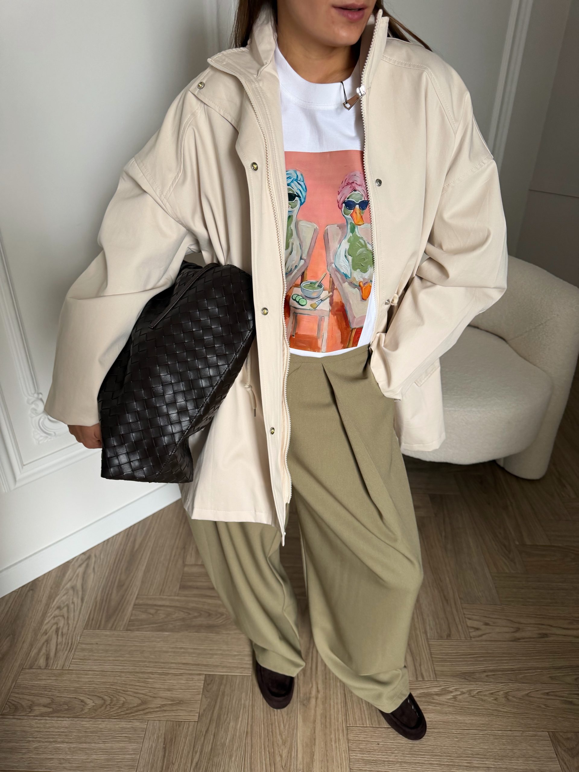 Футболка с принтом