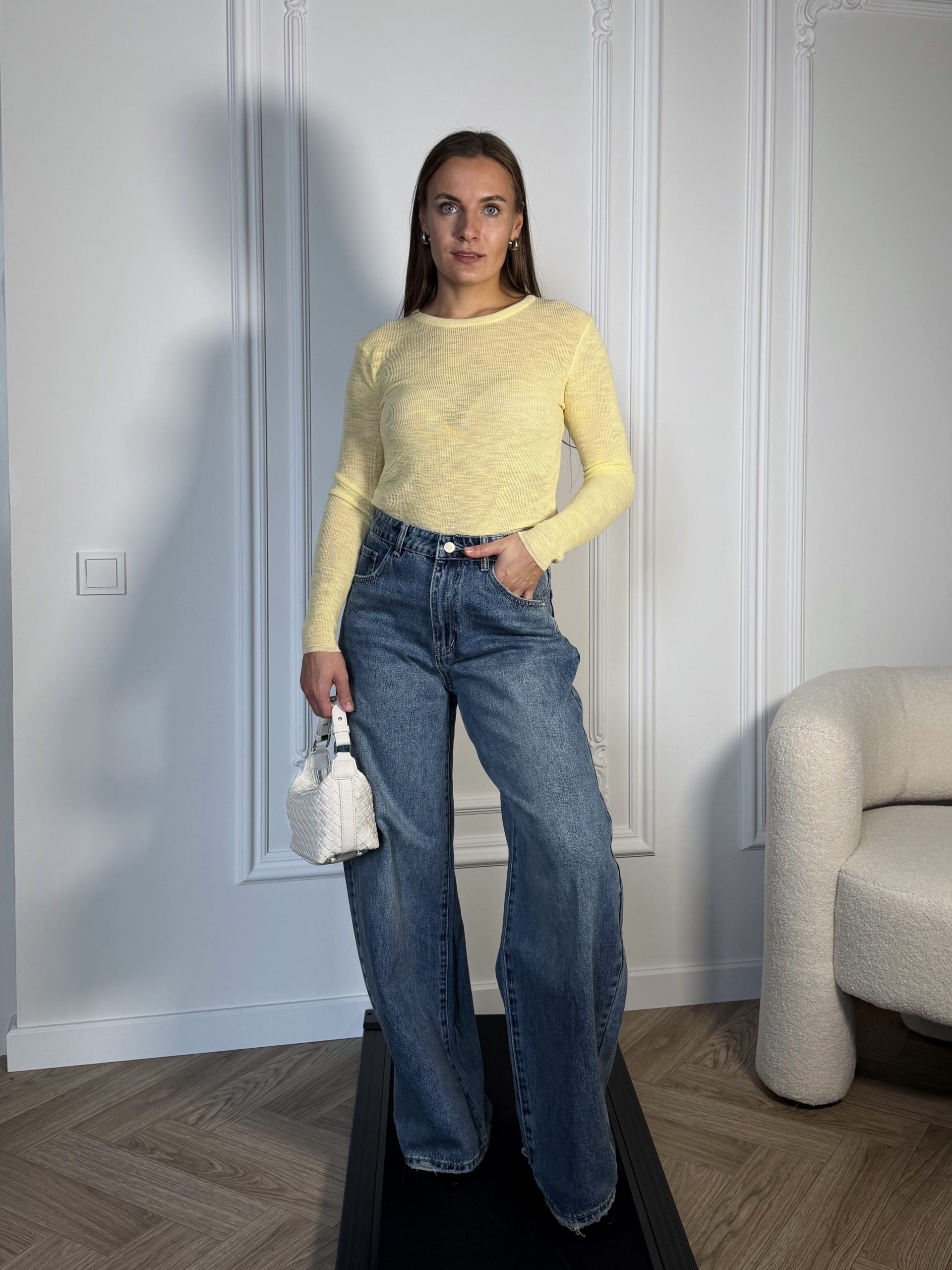 Прозрачный лонгслив