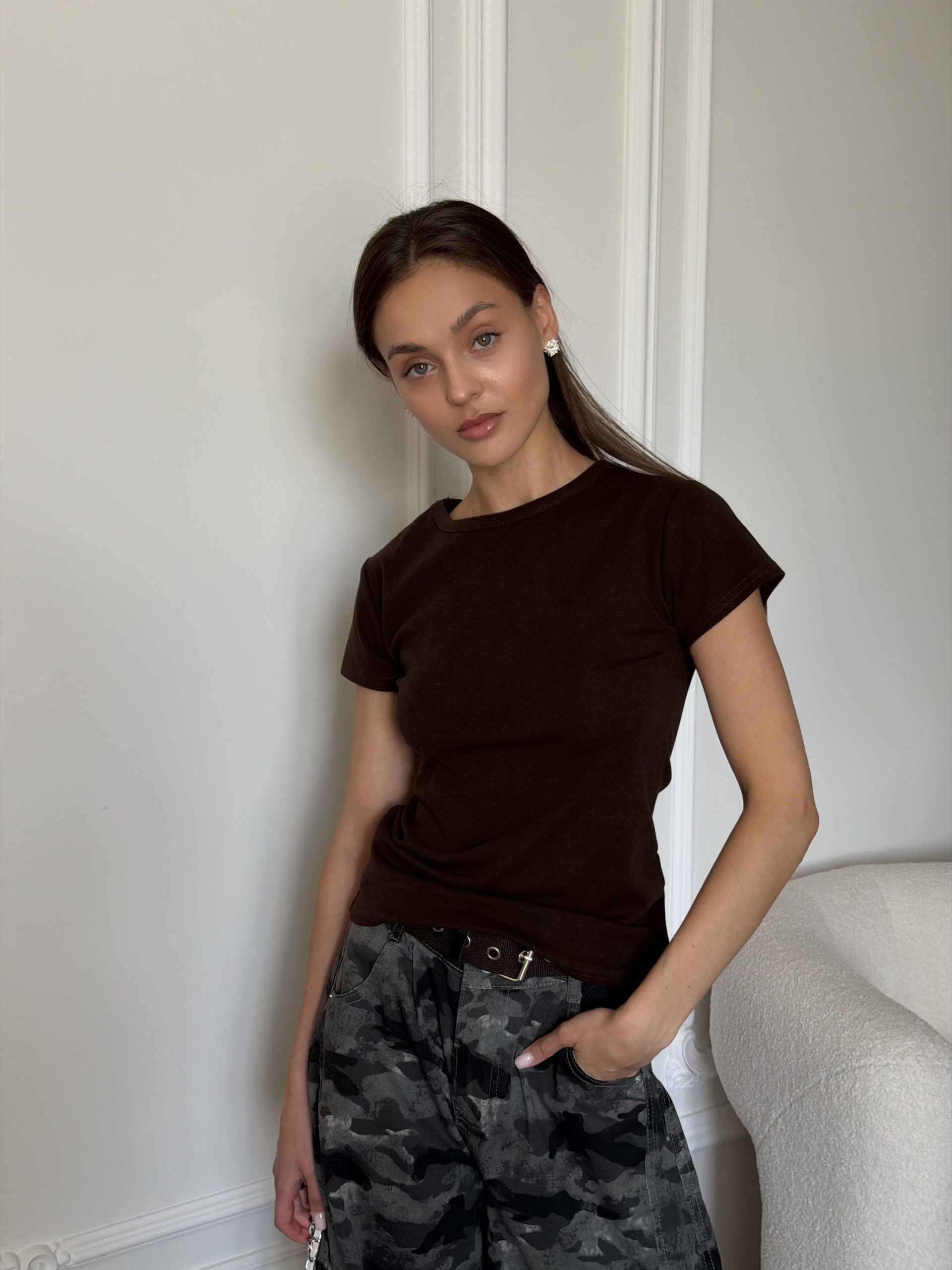 Джинсы камуфляж